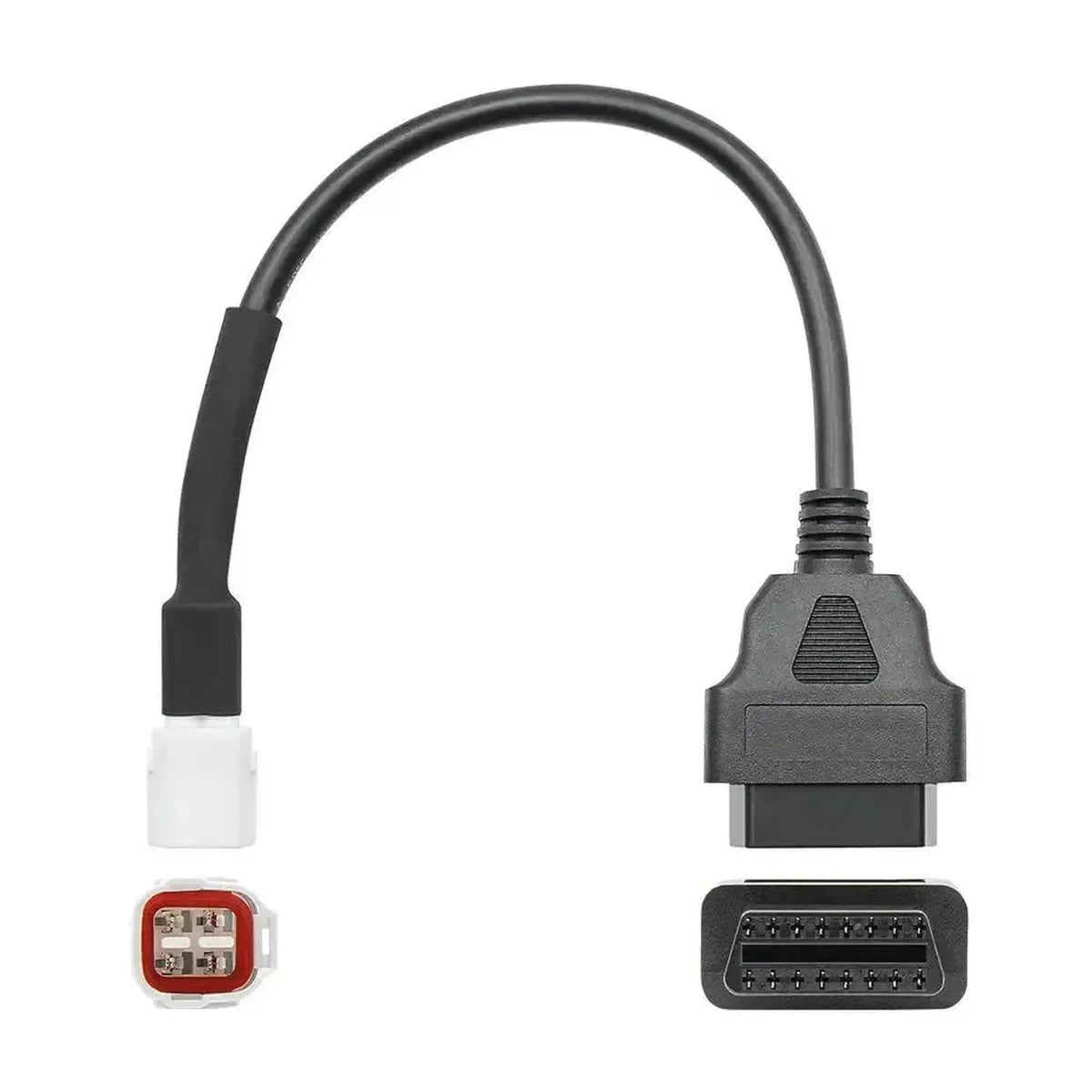 Yamaha 4-nastainen OBD – 16-nastainen OBD2 -sovitinkaapeli | Moottoripyörä
